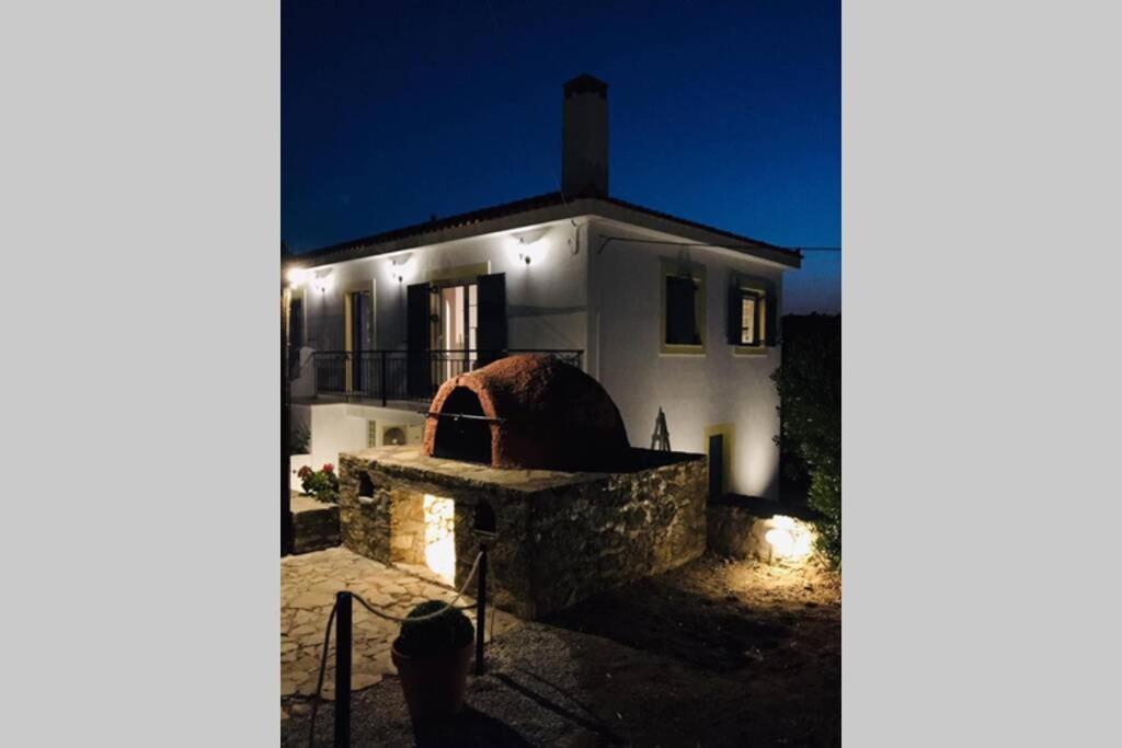 Gerani Maison Agios Aimilianos Beautiful View Portokhéli Eksteriør bilde